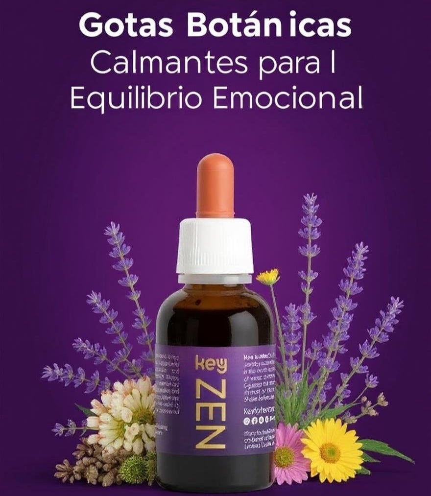 Key Zen Gotas de Calma y Equilibrio