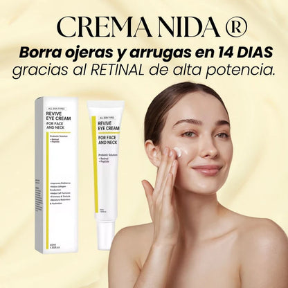Crema Nida®: Despídete de esas ojeras que te envejecen en tan solo dias