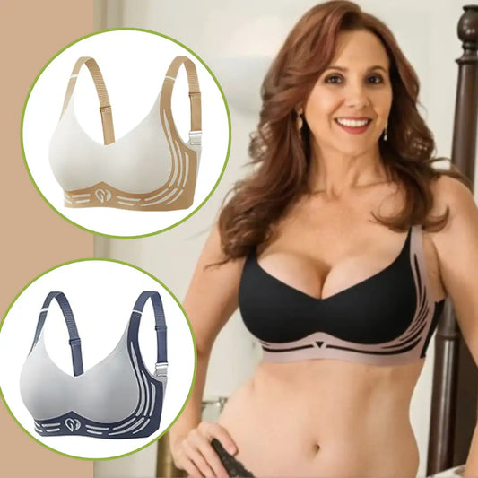 Sujetador con soporte superior inalámbrico👍No más senos caídos