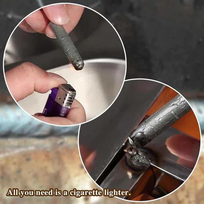 💥Electrodo de soldadura de aluminio simple💥PAQUETE x5
